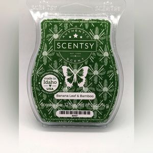 Scentsy Banana Leaf & Bamboo